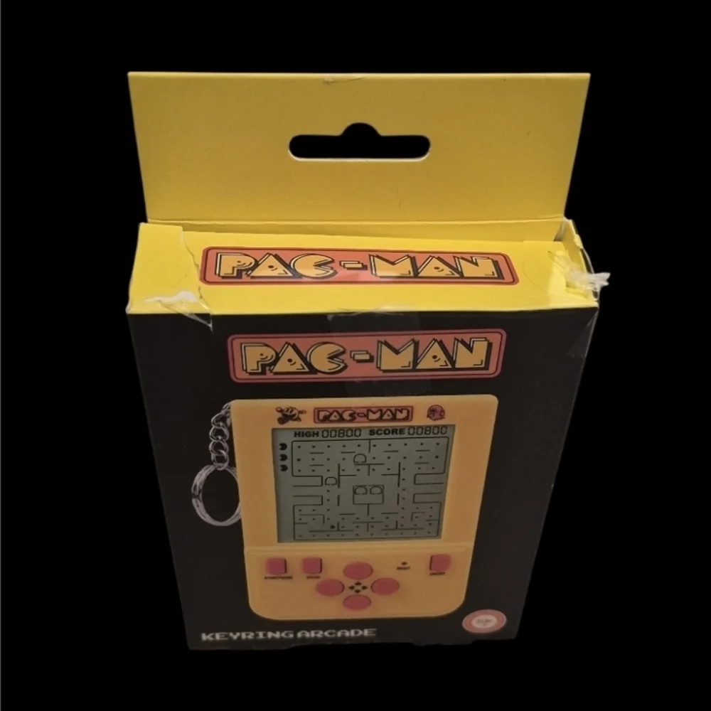 Pac-Man Keyring Arcade Game Like New!
